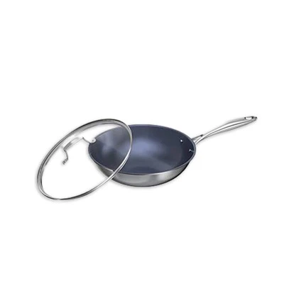 Wajan Trimetalik Titanium 34cm